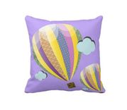 Air Balloon Pillow - Baby Room Pillow - Colorful Air Balloon Pillow 1 small