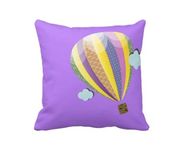 Air Balloon Pillow - Baby Room Pillow - Colorful Air Balloon Pillow 2 small