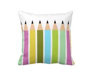 Multicolor Pillow - Baby Room Pillow - Pencil Pillow- Fun Pillow 1 small