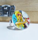 Lady Gaga Jewelry - Adjustable Ring- Lady Gaga Accessories - Funky Jewelry 1 small