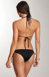 Cannes Black Bikini- Hand Made Bikini- Swarovski Pearls Bikini 3 small