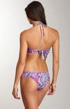 Eilat Leopard Print Purple Bikini- Hand Made Bikini- Swarovski Pearls Bikini 3 small