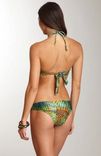 Eilat Animal Print Multicolor Bikini- Hand Made Bikini- Swarovsky Pearls Bikini 3 small