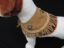 Wild West Cowboy Suede Dog Coat 3 small