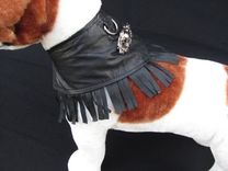 Biker Buddy Leather Dog Clothes 3 small