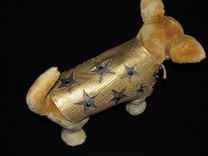 Starry, Starry Nite Metallic Leather Dog Coat 1 small