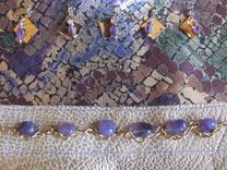 Mosaic And Gold Leather Dog Clothes 4 small