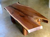 Walnut Slab Coffee Table 3 small