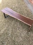 Walnut Waterfall Bench / Coffee Table 1 small