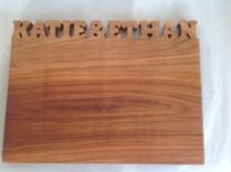 Personalized Cutting Board With 3d Text 4 small