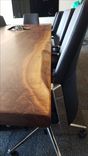 Live-Ish Edge Conference Table In Walnut 3 small
