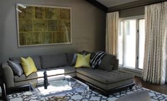 Lucite Coffee Table In The Parsons Style 2 small