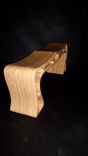 Modern Maple Spider Web Bench 3 small