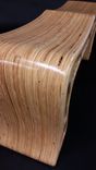 Modern Maple Spider Web Bench 4 small