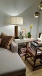 Cast Concrete Side Table In The Parsons Style 1 small