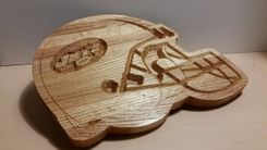 Football Helmet Cutting Board 1 small