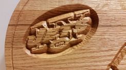 Football Helmet Cutting Board 4 small