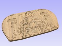 Commemorative Engraved Super Bowl Cutting Board Gift 2 small