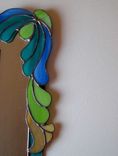 Art Deco Stained Glass Mirror 2 small