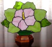 Hibiscus Fan Lamp 1 small