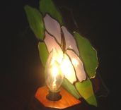 Hibiscus Fan Lamp 2 small