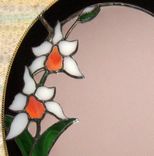 Orchid Oval Mirror 1 small