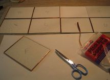 Leaded Glass Inserts 6 small