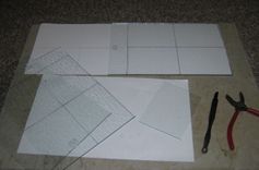 Leaded Glass Inserts 4 small