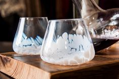 White Speckle Tad Foursome Barn Wood 4 small