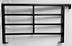 Urban Industrial Steel Railing; Modern Metal Guardrails 2 small