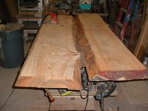 3 Spalted Cypress Slabs Approximately 19 1 small