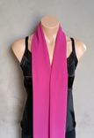Fushia Chiffon Scarf 2 small