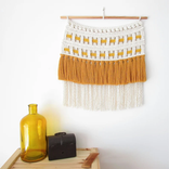 Woven Wall Hanging, Wall Decor, Weaving Tapestry Wall Hanging, Macrame Decoration 1 small