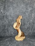 Juniper Taxidermy Pedestal On Burl Base 5 small