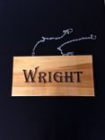 Custom Hand Wood-Burned Signs 1 small