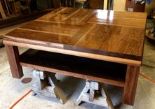 Modern Walnut Coffee Table 5 small