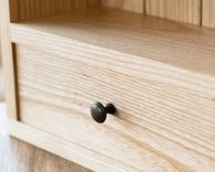 Ash Hanging Wall Cabinet And Storage Shelf With Drawer 2 small