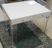 Acrylic Desk - Multi Drawer Design - Hand Crafted, Made To Order Custom Size And Style Available 5 small
