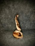 Twisted Juniper Singled Head Taxidermy Pedestal 4 small