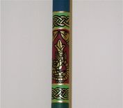 Celtic Knot Work Animals Custom Painted Walking Stick 3 small