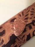 Ladies Genuine Embossed Leather Wallet 2 small