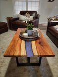 Rare Bubinga River Coffee Table 4 small