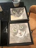 Artwork Pet Paintings - Cat Paintings 2 small