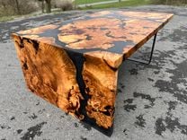 Waterfall Cherry Burl Coffee Table 6 small