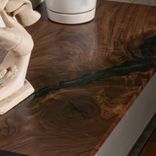 Floating Walnut Console Table 5 small