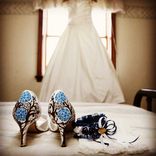 Fall Wedding Shoes Trees Country 5 small