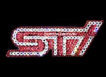 Pink Crystal Car Emblems! Bedazzled Any Make Model Year Bling Badges European 5 small