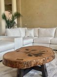Wood Slab Live Edge Coffee Table 4 small