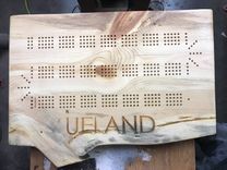 Cribbage Board, Custom Size 3 small