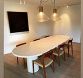 Oval Dining Table 5 small